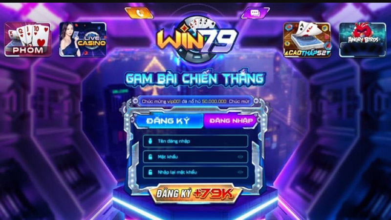 Đăng ký chính thức trên website để nhận ngay quà tân thủ