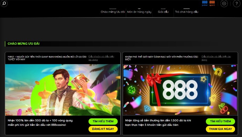 Khuyến mãi 888 Casino