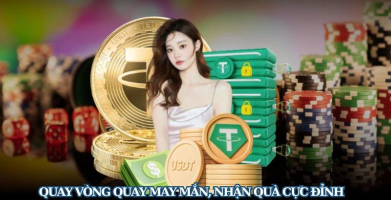 Khi tham gia các trò chơi bạn có cơ hội nhận được vòng quay khuyến mãi