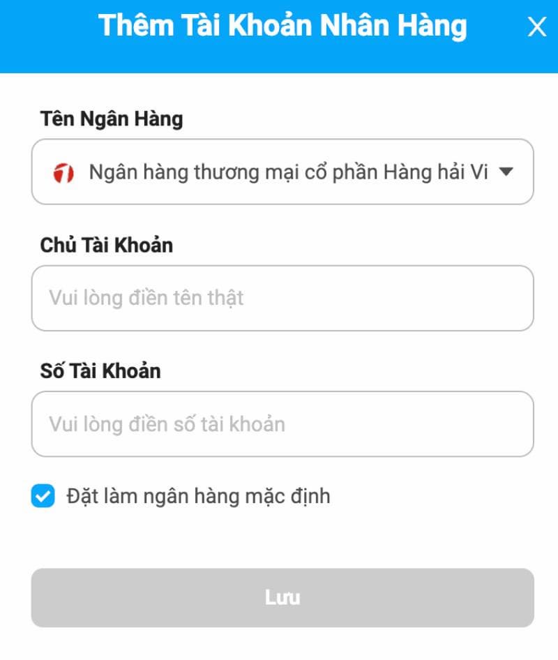 Thủ tục rút thưởng tại Fun88