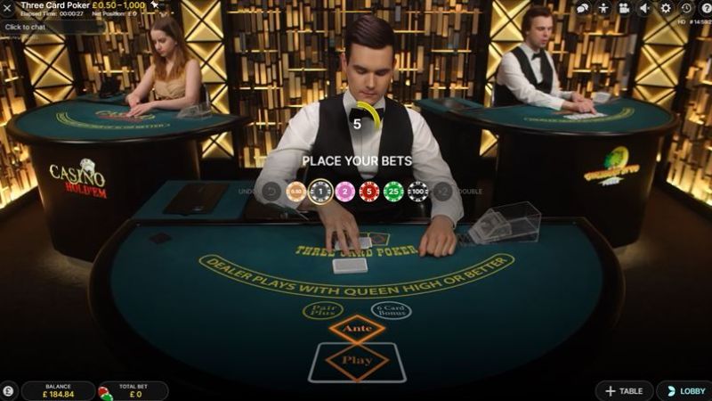 Cần quan sát dealer khi tham gia chơi live casino