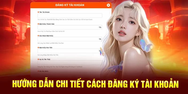 Thông tin điền vào biểu mẫu nổ hũ